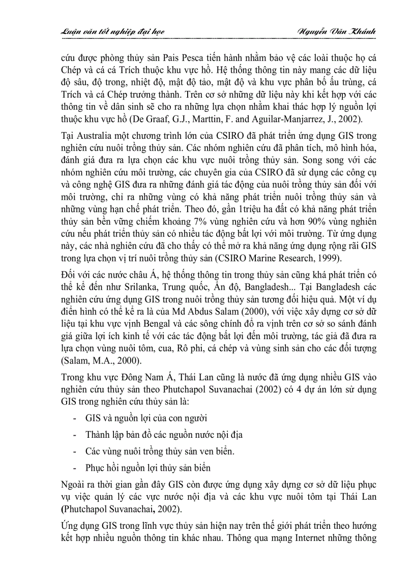 image for page Ứng dụng công nghệ GIS trong hỗ trợ quy hoạch nuôi trồng thuỷ sản