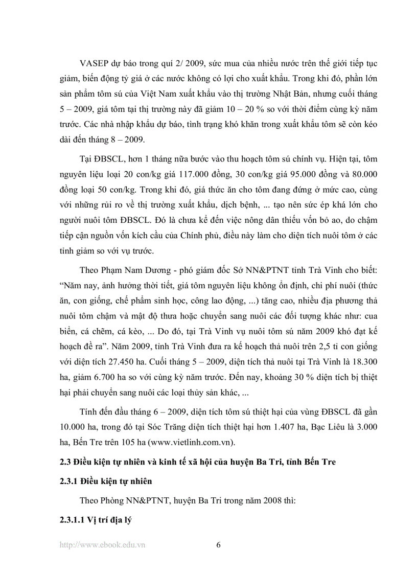 image for page Khảo sát quy trình nuôi tôm sú Penaeus monodon thâm canh bằng phương pháp sinh học