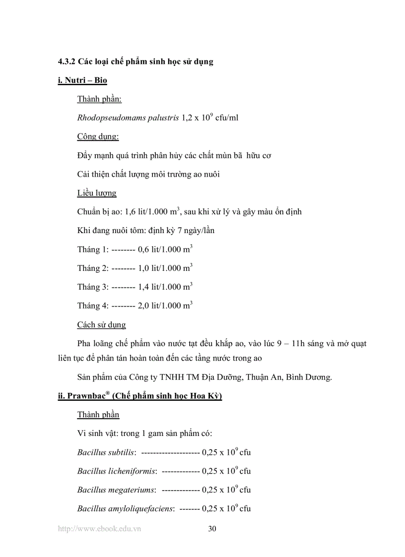 image for page Khảo sát quy trình nuôi tôm sú Penaeus monodon thâm canh bằng phương pháp sinh học