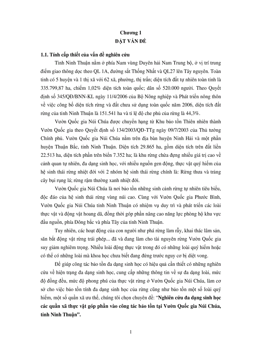 image for page Nghiên cứu đa dạng sinh học các quần xã thực vật góp phần vào công tác bảo tồn tại Vườn Quốc gia