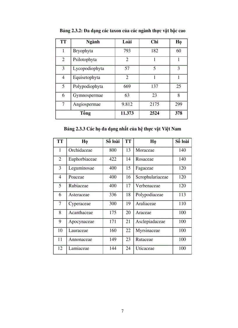 image for page Nghiên cứu đa dạng sinh học các quần xã thực vật góp phần vào công tác bảo tồn tại Vườn Quốc gia