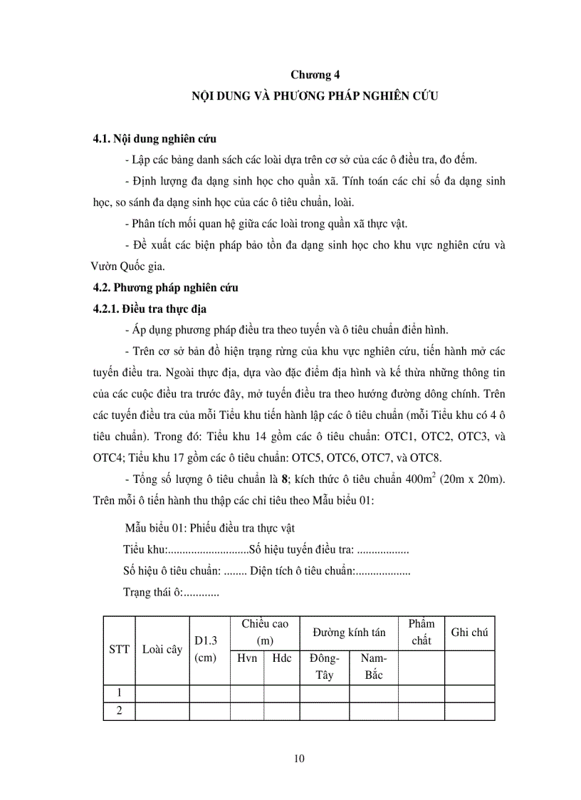 image for page Nghiên cứu đa dạng sinh học các quần xã thực vật góp phần vào công tác bảo tồn tại Vườn Quốc gia