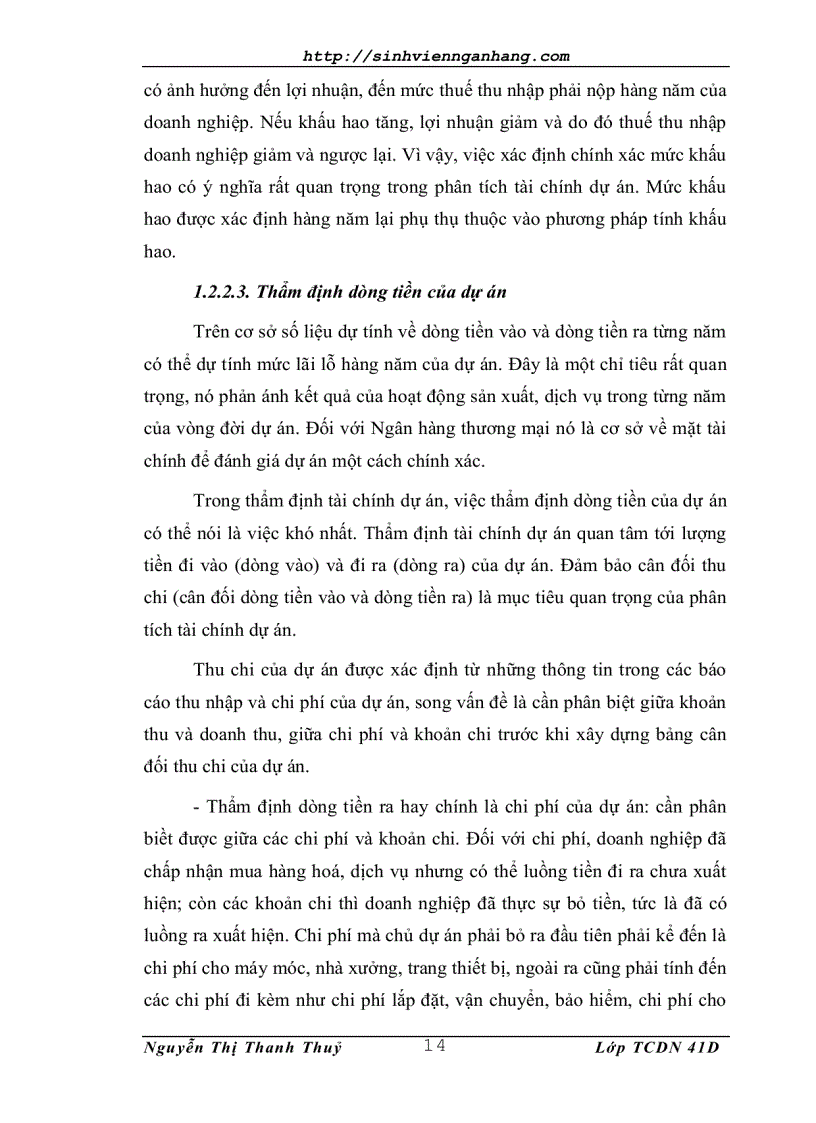 image for page Thẩm định tài chính dự án trong Ngân hàng Thương Mại