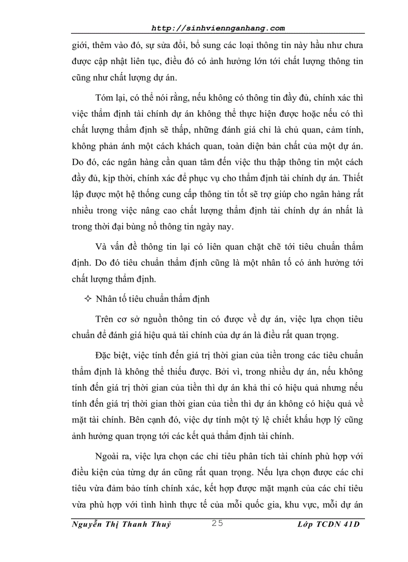 image for page Thẩm định tài chính dự án trong Ngân hàng Thương Mại