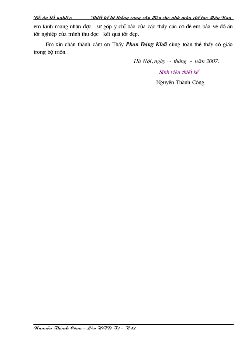 image for page Thiết kế hệ thống cung cấp điện cho nhà máy chế tạo máy bay bản vẽ