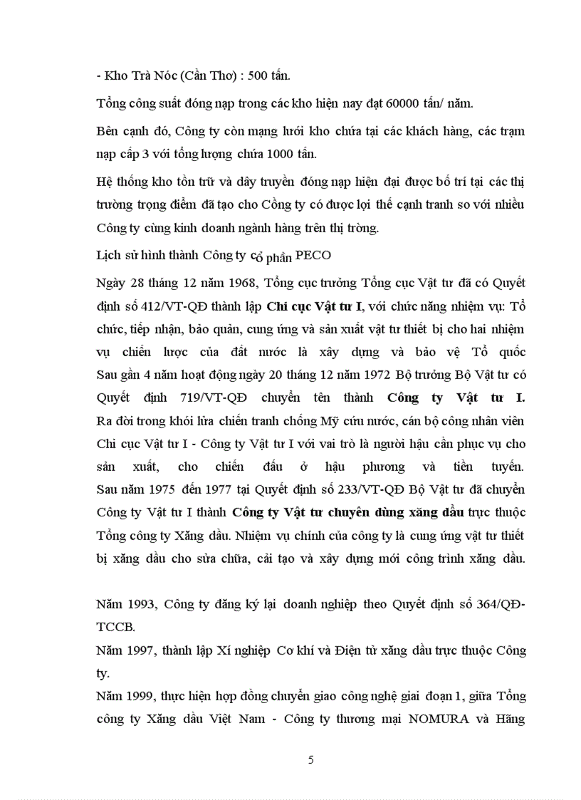 image for page Báo cáo thực tập tổng hợp công ty dầu khí petrolimex