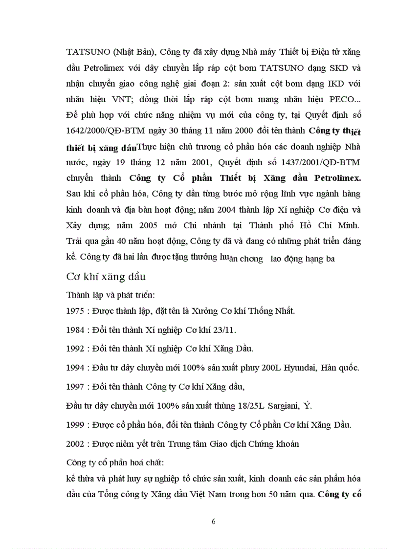 image for page Báo cáo thực tập tổng hợp công ty dầu khí petrolimex