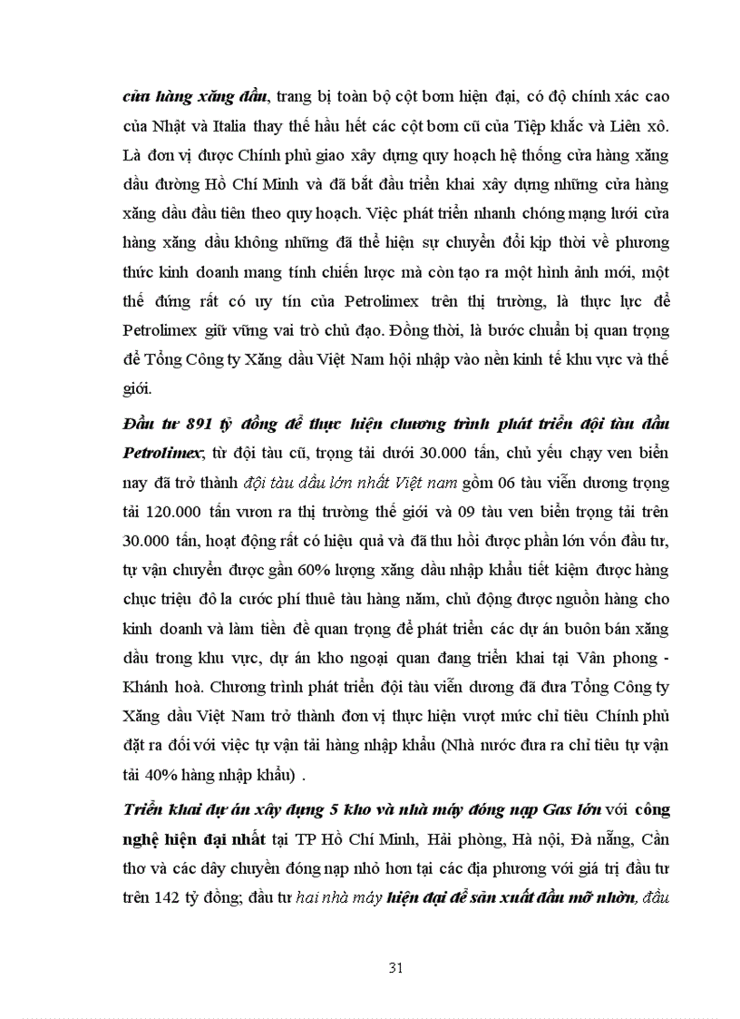 image for page Báo cáo thực tập tổng hợp công ty dầu khí petrolimex