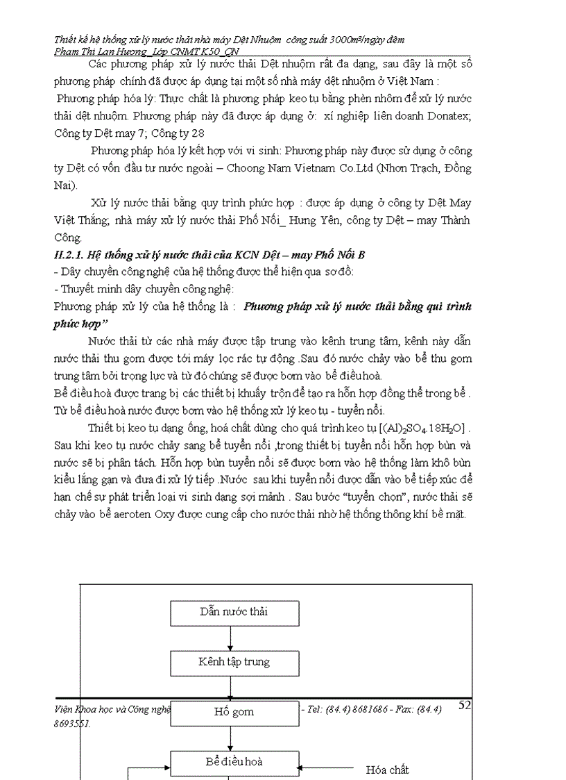 image for page Thiết kế hệ thống xử lý nước thải nhà máy Dệt Nhuộm công suất 3000m3 ngày đêm