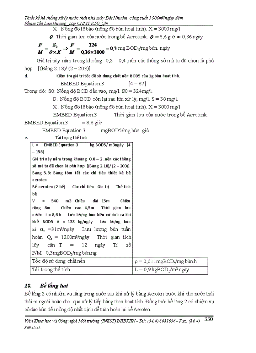 image for page Thiết kế hệ thống xử lý nước thải nhà máy Dệt Nhuộm công suất 3000m3 ngày đêm
