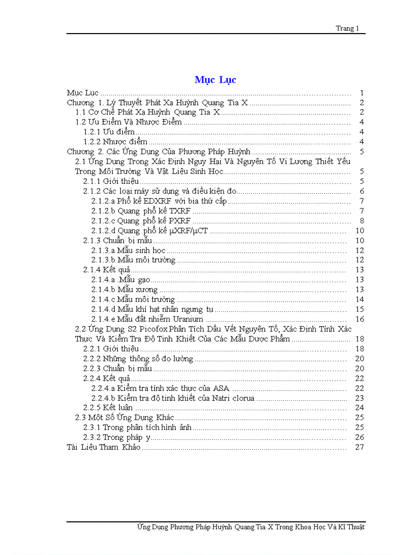 image for page Ứng dụng huỳnh quang tia x trong khoa học và kỹ thuật