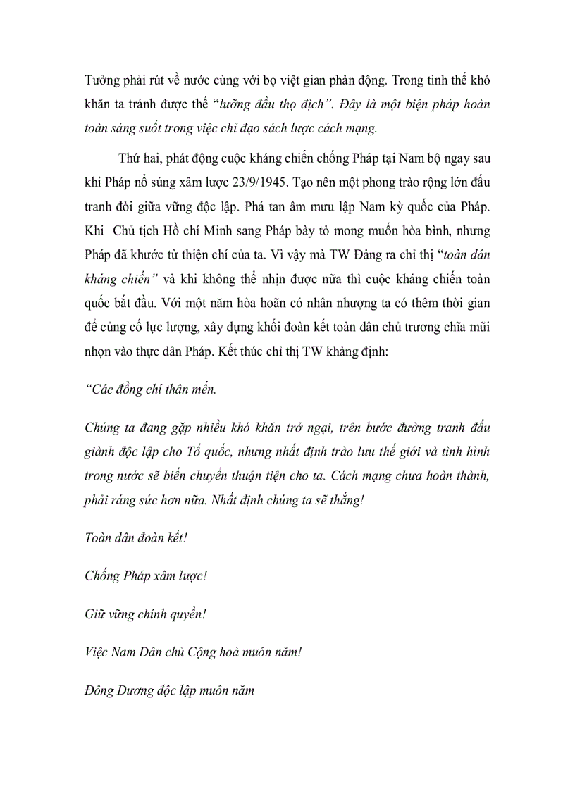 image for page Phân tích Chỉ Thị Kháng CHiến Kiến Quốc quan điểm của trung ương đảng trong việc giải quyết vấn đề dân tộc và dân chủ