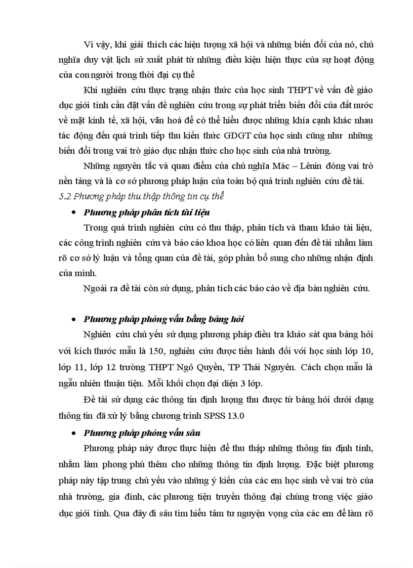 image for page Tìm hiểu thực trạng nhận thức của học sinh THPT về Giáo dục giới tính nghiên cứu trường hợp trường THPT Ngô Quyền TP Thái Nguyên