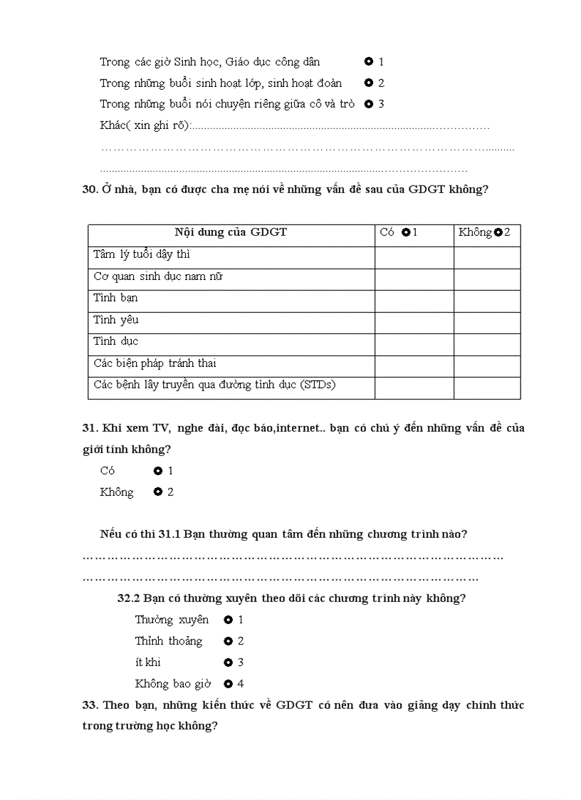 image for page Tìm hiểu thực trạng nhận thức của học sinh THPT về Giáo dục giới tính nghiên cứu trường hợp trường THPT Ngô Quyền TP Thái Nguyên