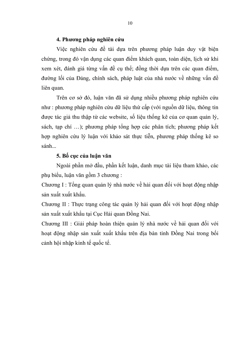image for page Quản lý nhà nước về hải quan đối với hoạt động nhập sản xuất xuất khẩu trên địa bàn tỉnh Đồng Nai trong bối cảnh hội nhập kinh tế quốc tế