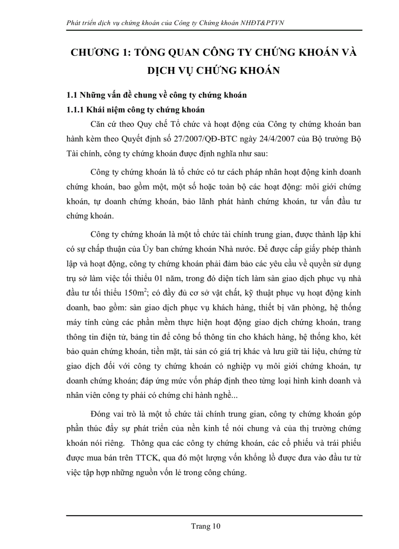 image for page Phát triển dịch vụ chứng khoán của công ty chứng khoán ngân hàng đầu tư và phát triển Việt Nam