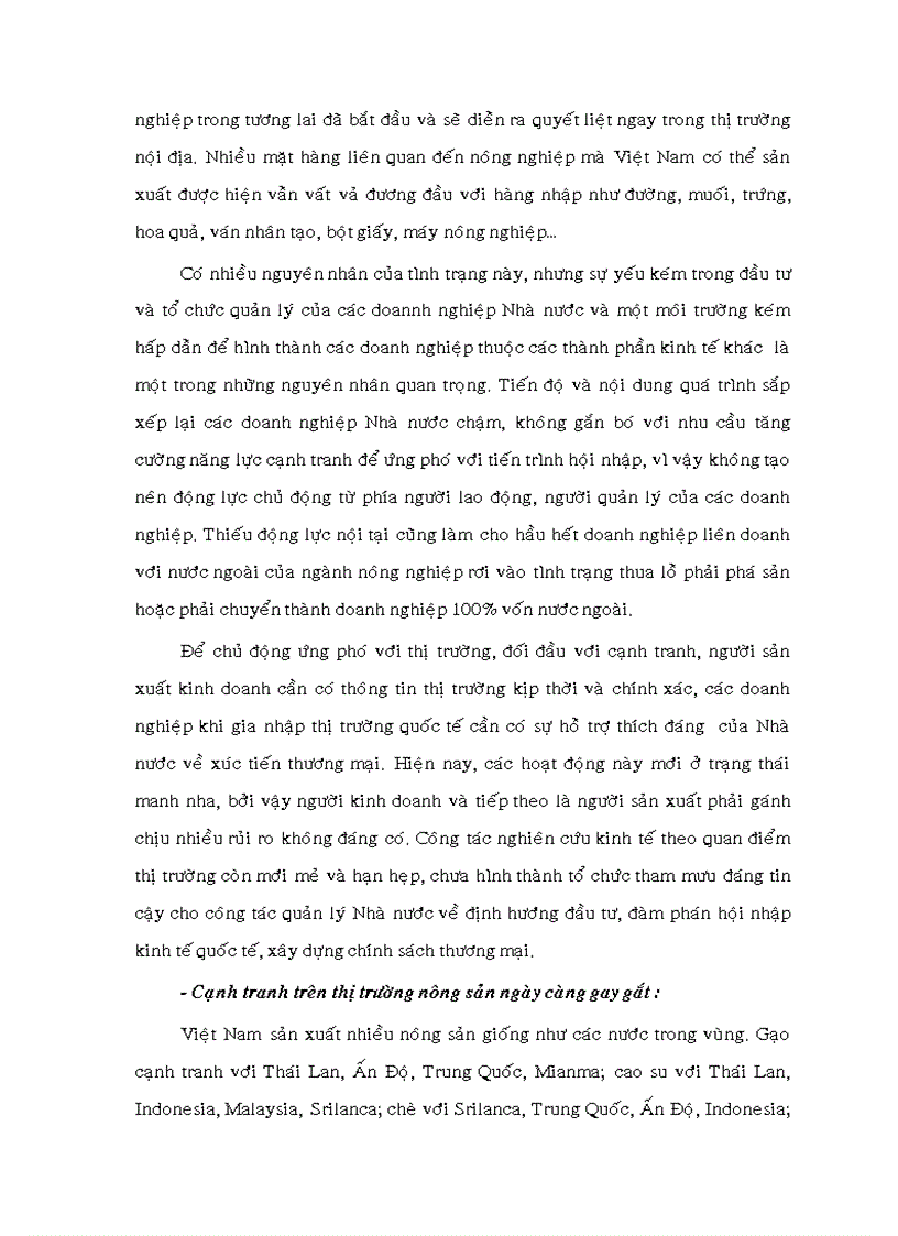 image for page Phương hướng phát triển kinh tế nông nghiệp Việt Nam