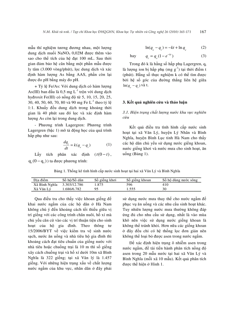 image for page Nghiên cứu khả năng hấp thụ asen của hydroxit sắt