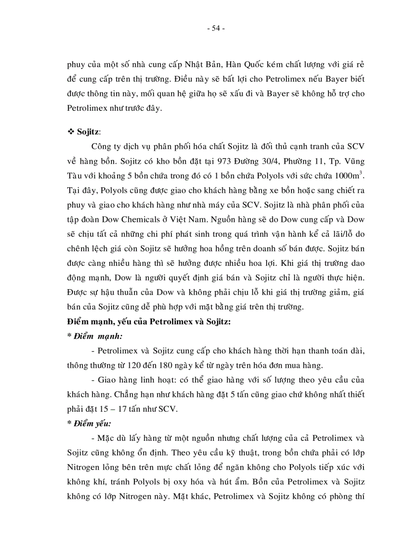 image for page Nâng cao năng lực cạnh tranh của công ty Shell Việt Nam trên thị trường hóa chất Polyols ở Việt Nam