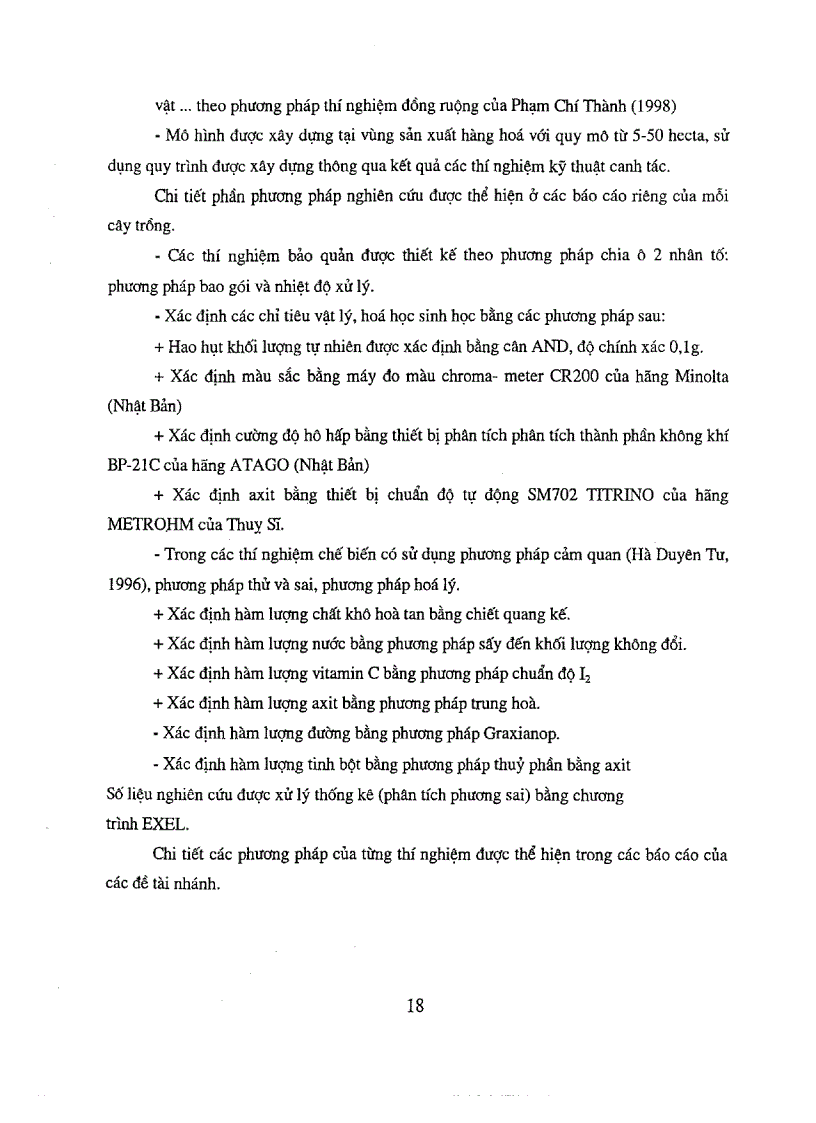 image for page Nghiên cứu ứng dụng các giải pháp khoa học công nghệ và thị trường để phục vụ chương trình xuất khẩu rau và hoa