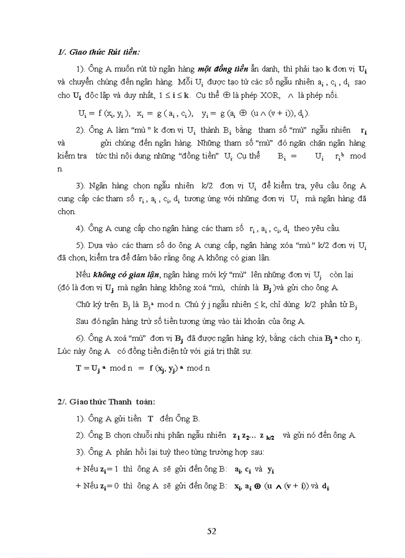 image for page Nghiên cứu một số giải pháp công nghệ thông tin trong việc sử dụng tiền điện tử