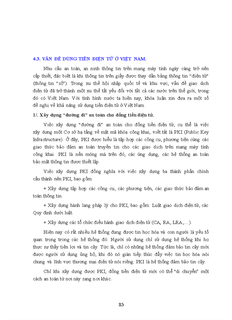 image for page Nghiên cứu một số giải pháp công nghệ thông tin trong việc sử dụng tiền điện tử