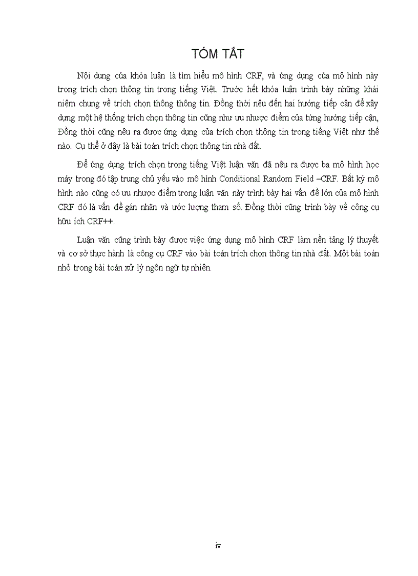 image for page Tìm hiểu mô hình crf và ứng dụng trong trích chọn thông tin trong tiếng việt
