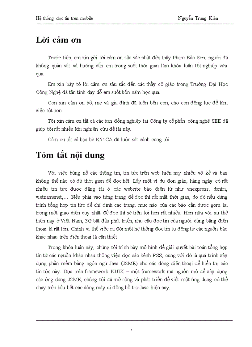 image for page Xây dựng hệ thống đọc tin trên mobile
