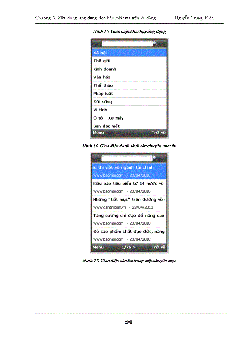 image for page Xây dựng hệ thống đọc tin trên mobile