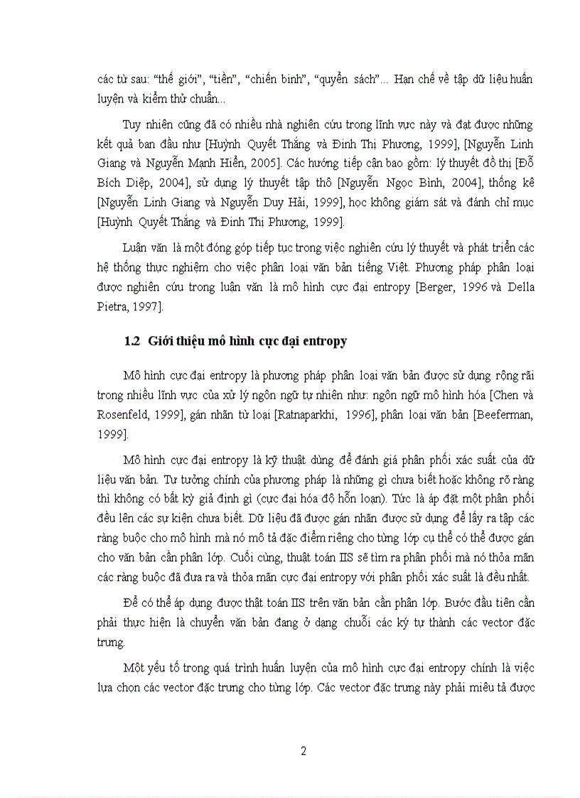 image for page Mô hình maximum entropy và ứng dụng