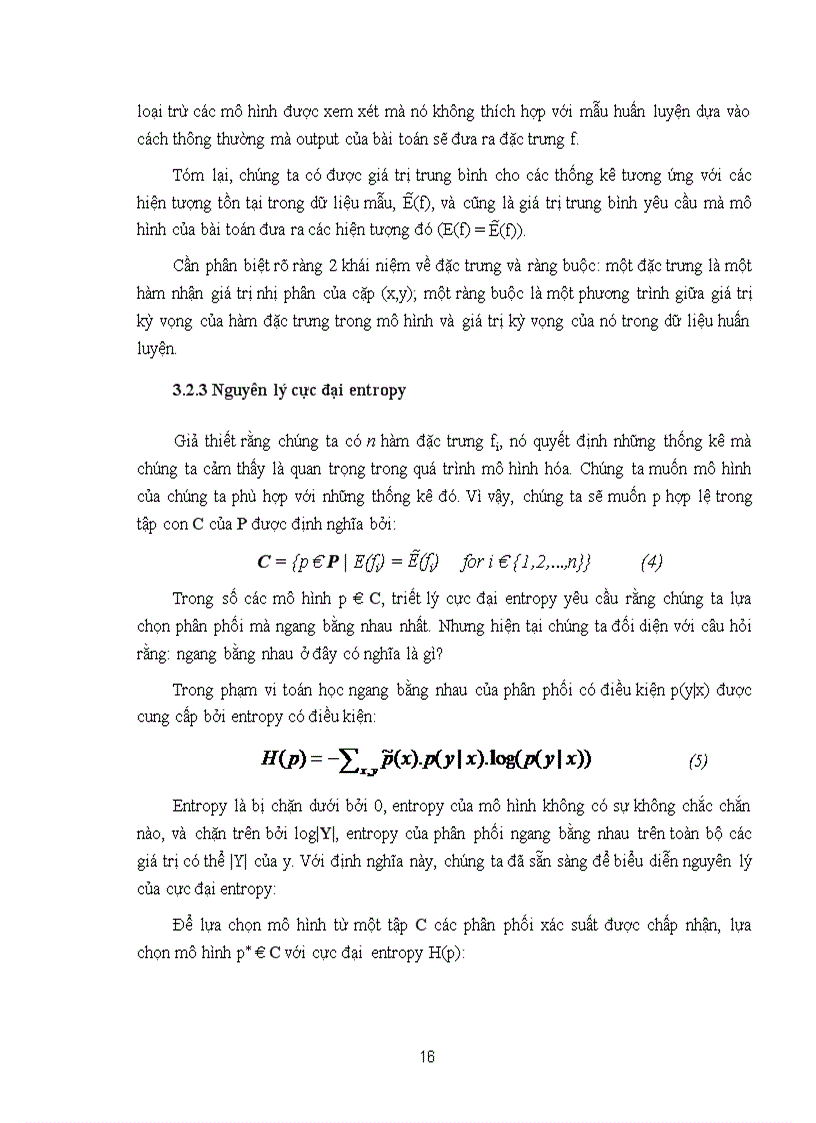 image for page Mô hình maximum entropy và ứng dụng