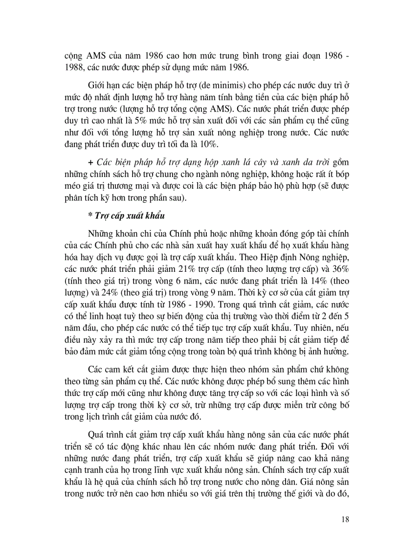image for page Hoàn thiện các biện pháp phi thuế quan để bảo hộ một số nông sản chủ yếu của nước ta phù hợp với thông lệ quốc tế