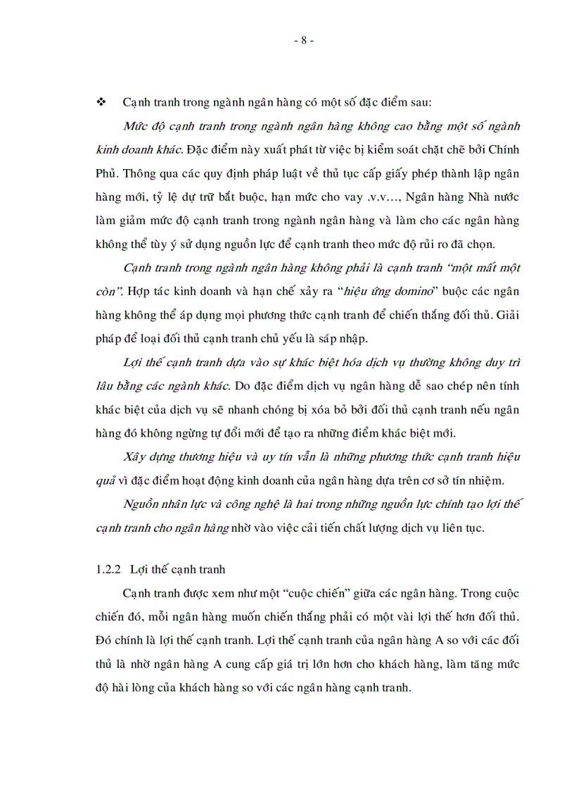 image for page Nâng cao năng lực cạnh tranh của ngân hàng thương mại cổ phần Đông Á