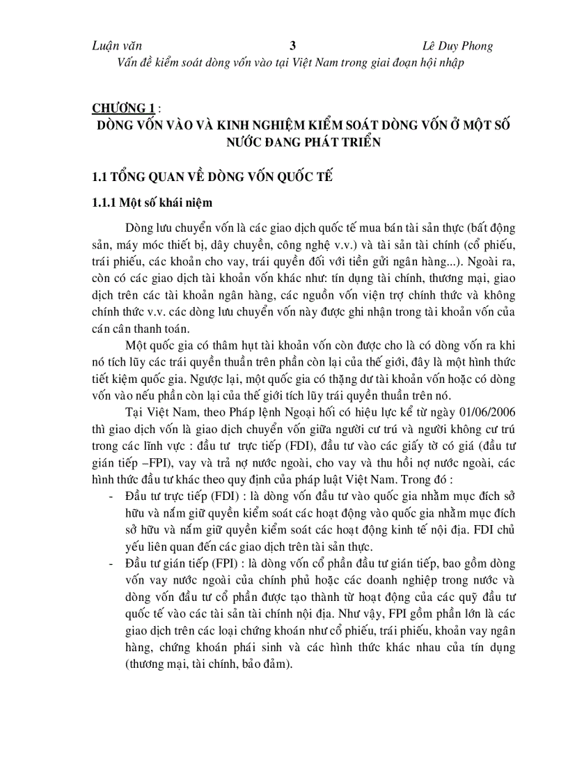 image for page Vấn đề kiểm soát dòng vốn vào tại Việt Nam trong giai đoạn hội nhập
