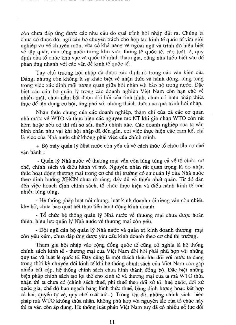 image for page Một số vấn đề chủ yếu cần xử lý khi thực hiện các cam kết trong hiệp định thương mại Việt Nam Hoa Kỳ và tiến trình tham gia WTO của Việt Nam
