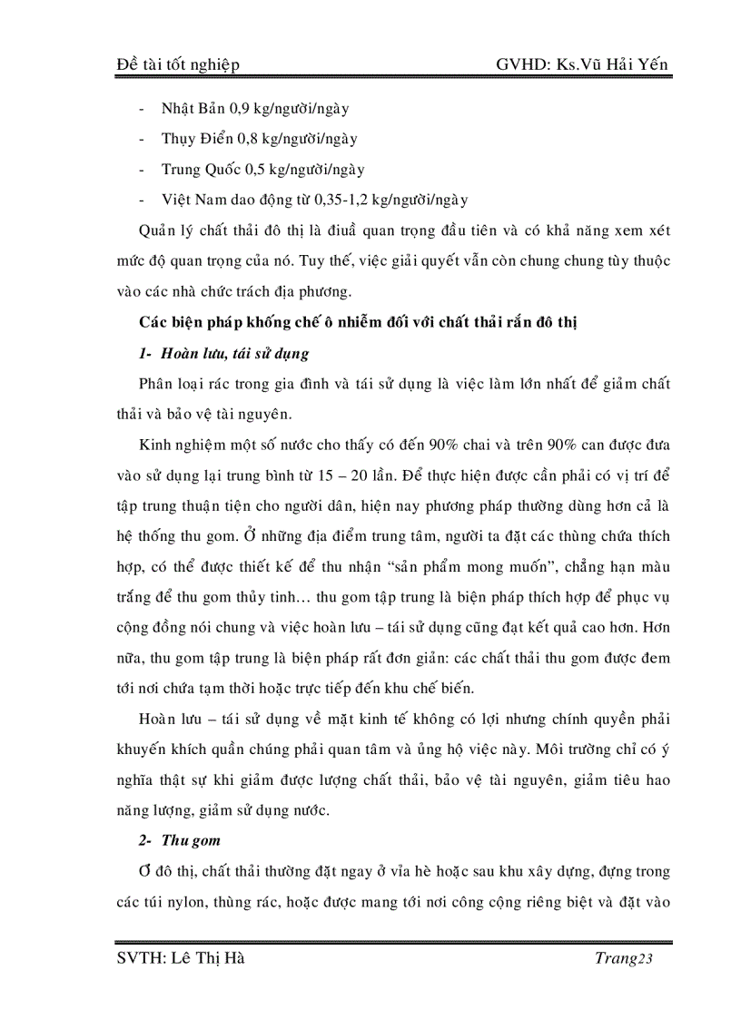 image for page Nghiên cứu các giải pháp tốt nhất trong hệ thống quản lý CTR đô thị cho thị xã Bảo Lộc và qui hoạch đến năm 2020 151trang