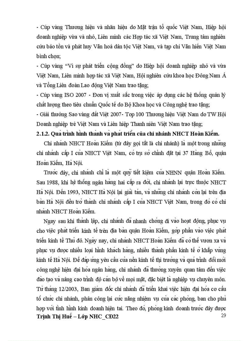 image for page Giải pháp ứng dụng Marketing trong việc phát triển các dịch vụ ngân hàng bán lẻ tại Ngân hàng Công Thương Hoàn Kiếm