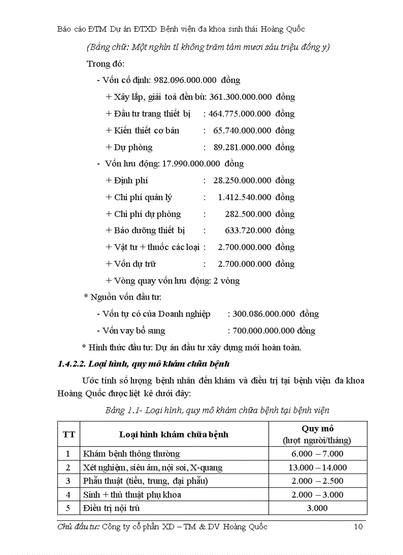image for page DTM dự án đầu tư xây dựng bệnh viện đa khoa sinh thái Hoàng Quốc 112trang