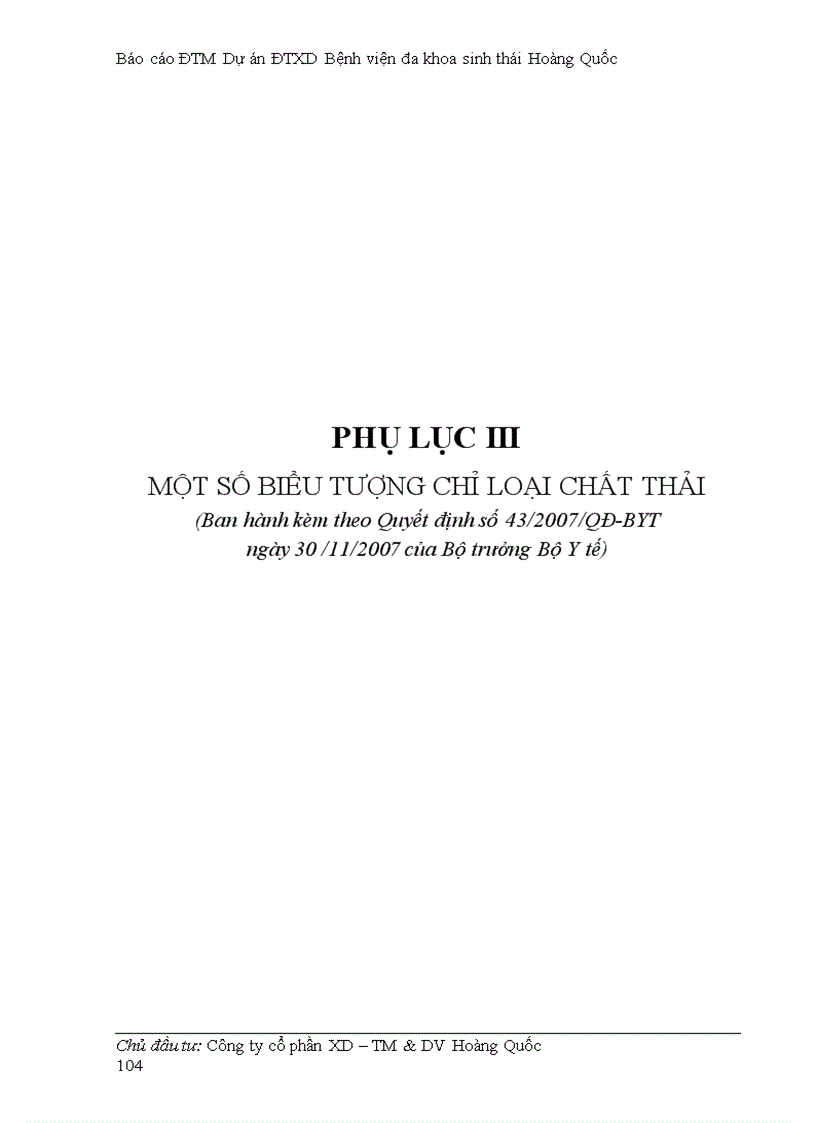 image for page DTM dự án đầu tư xây dựng bệnh viện đa khoa sinh thái Hoàng Quốc 112trang