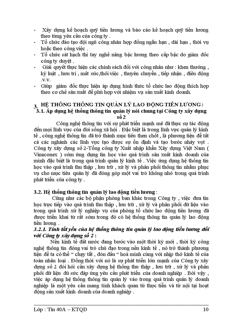 image for page Phát triển hệ thống thông tin quản lý lao động tiền lương tại công ty Xây dựng số 2