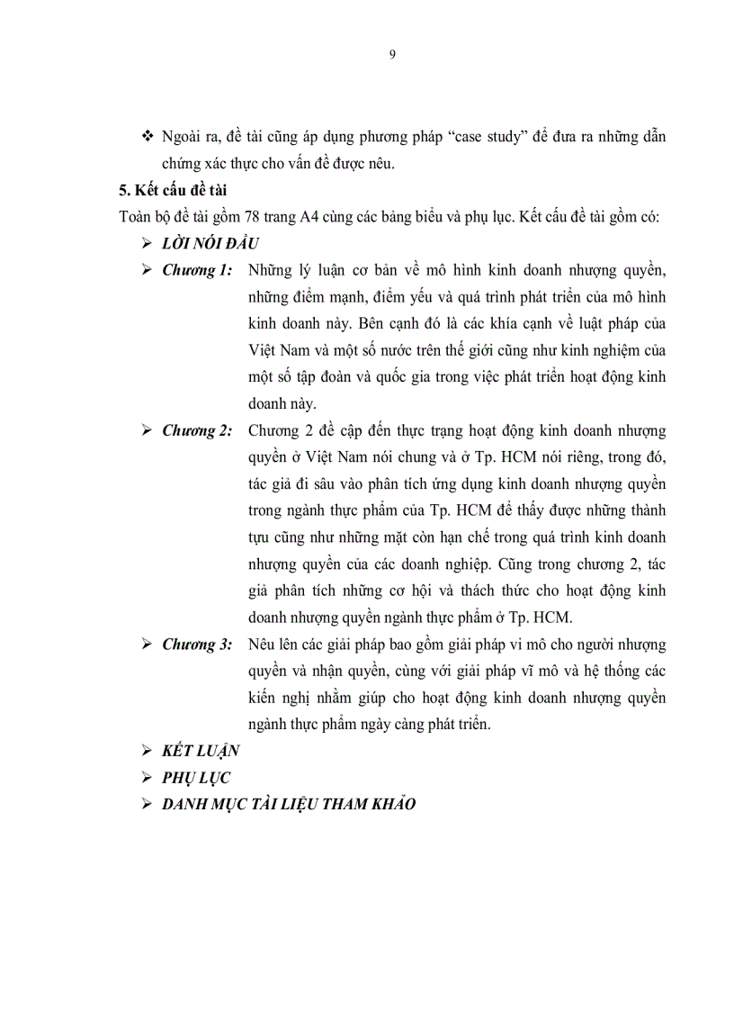 image for page Hoạt động kinh doanh nhượng quyền thương mại ứng dụng trong ngành thực phẩm ở TP HCM Thực trạng và giải pháp hoàn thiện