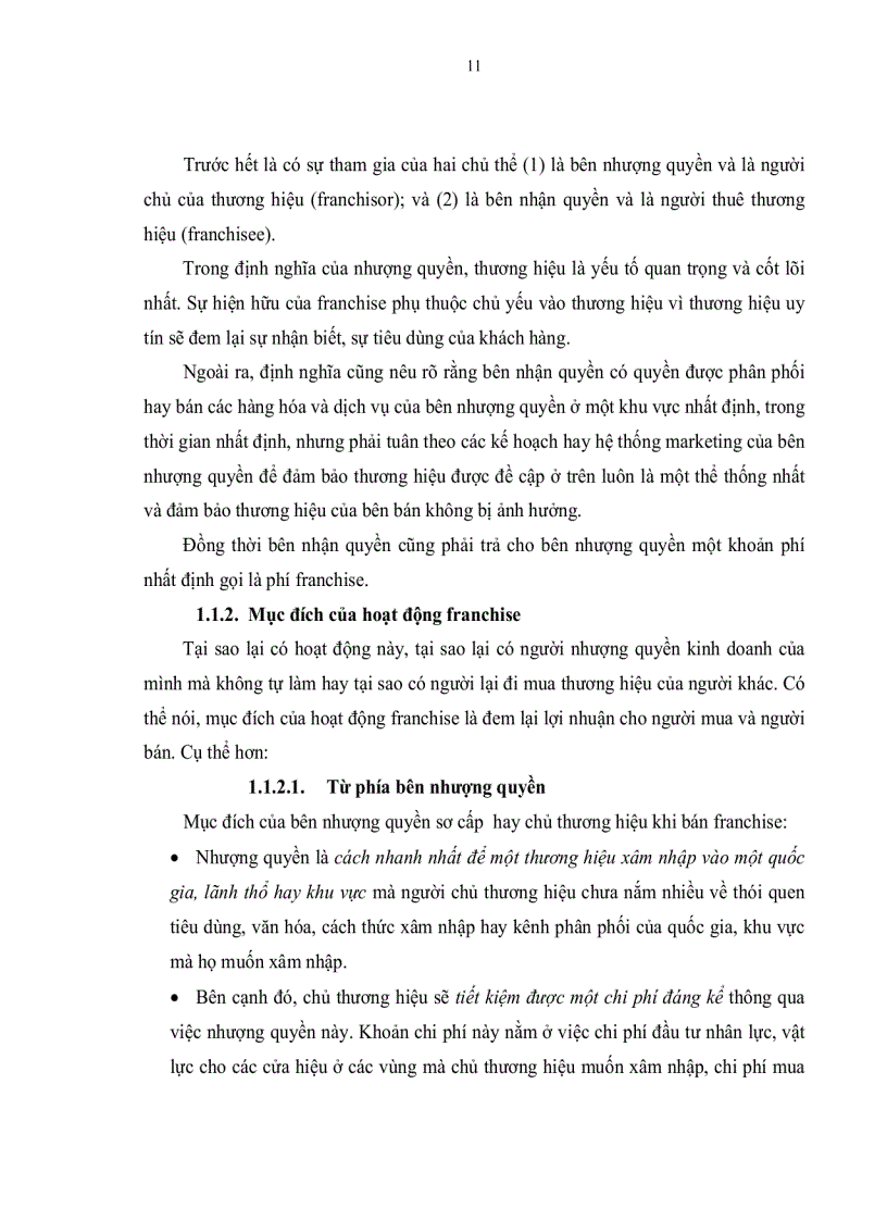 image for page Hoạt động kinh doanh nhượng quyền thương mại ứng dụng trong ngành thực phẩm ở TP HCM Thực trạng và giải pháp hoàn thiện