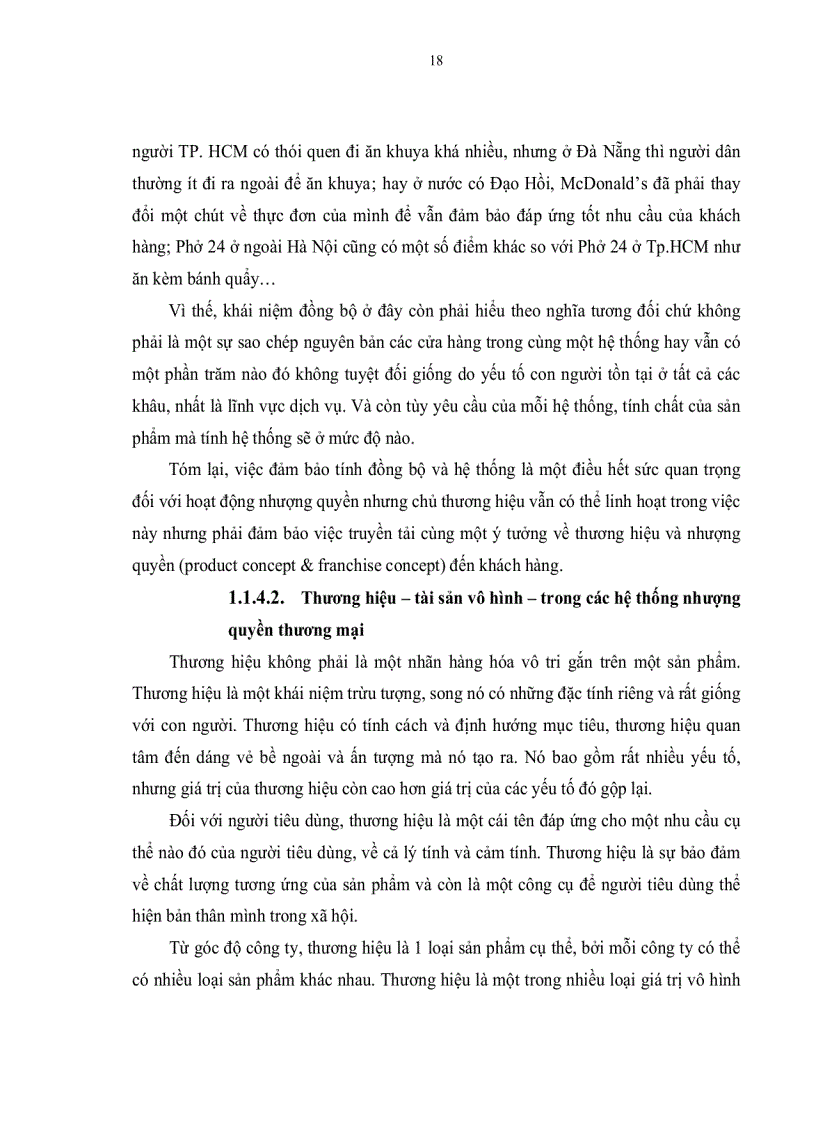 image for page Hoạt động kinh doanh nhượng quyền thương mại ứng dụng trong ngành thực phẩm ở TP HCM Thực trạng và giải pháp hoàn thiện