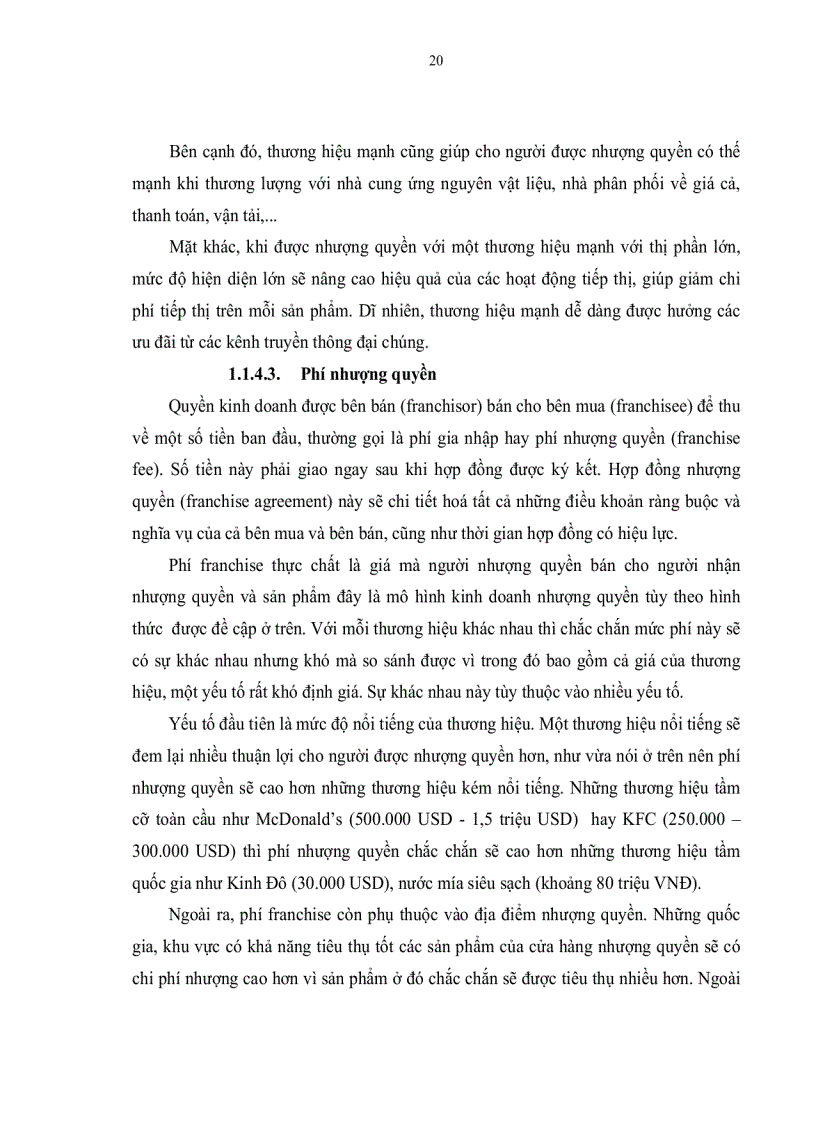 image for page Hoạt động kinh doanh nhượng quyền thương mại ứng dụng trong ngành thực phẩm ở TP HCM Thực trạng và giải pháp hoàn thiện