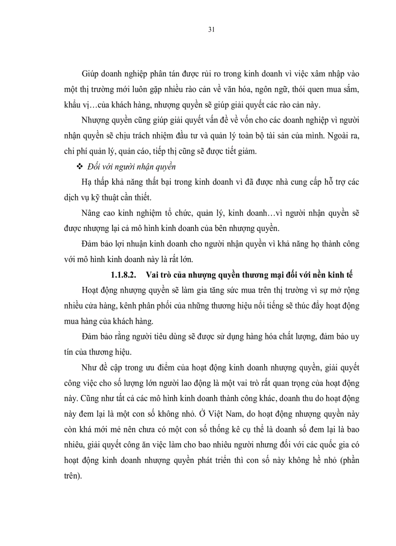 image for page Hoạt động kinh doanh nhượng quyền thương mại ứng dụng trong ngành thực phẩm ở TP HCM Thực trạng và giải pháp hoàn thiện