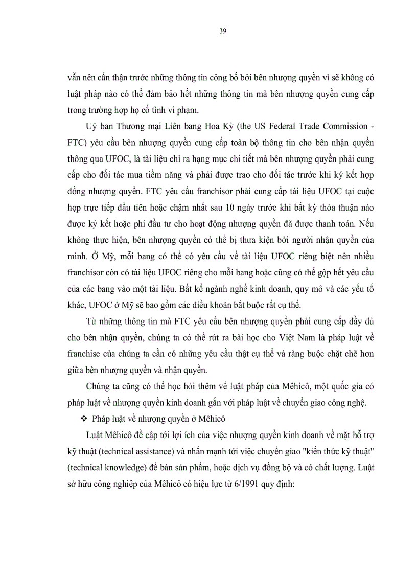 image for page Hoạt động kinh doanh nhượng quyền thương mại ứng dụng trong ngành thực phẩm ở TP HCM Thực trạng và giải pháp hoàn thiện