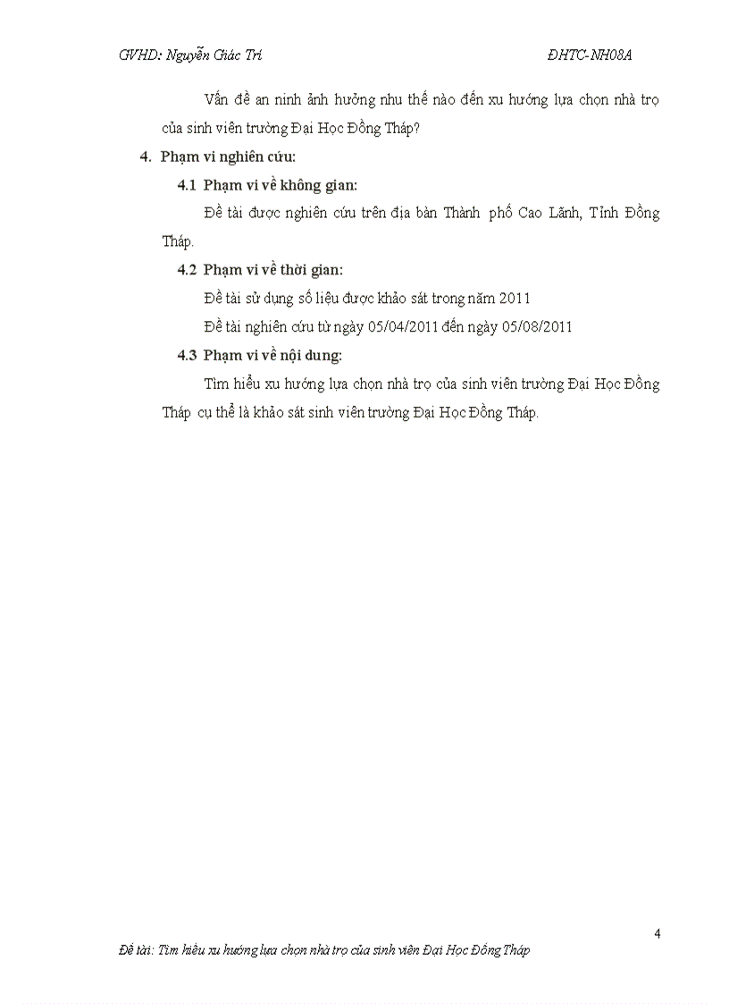 image for page Tìm hiểu xu hướng lựa chọn nhà trọ của sinh viên đại học Đồng Tháp