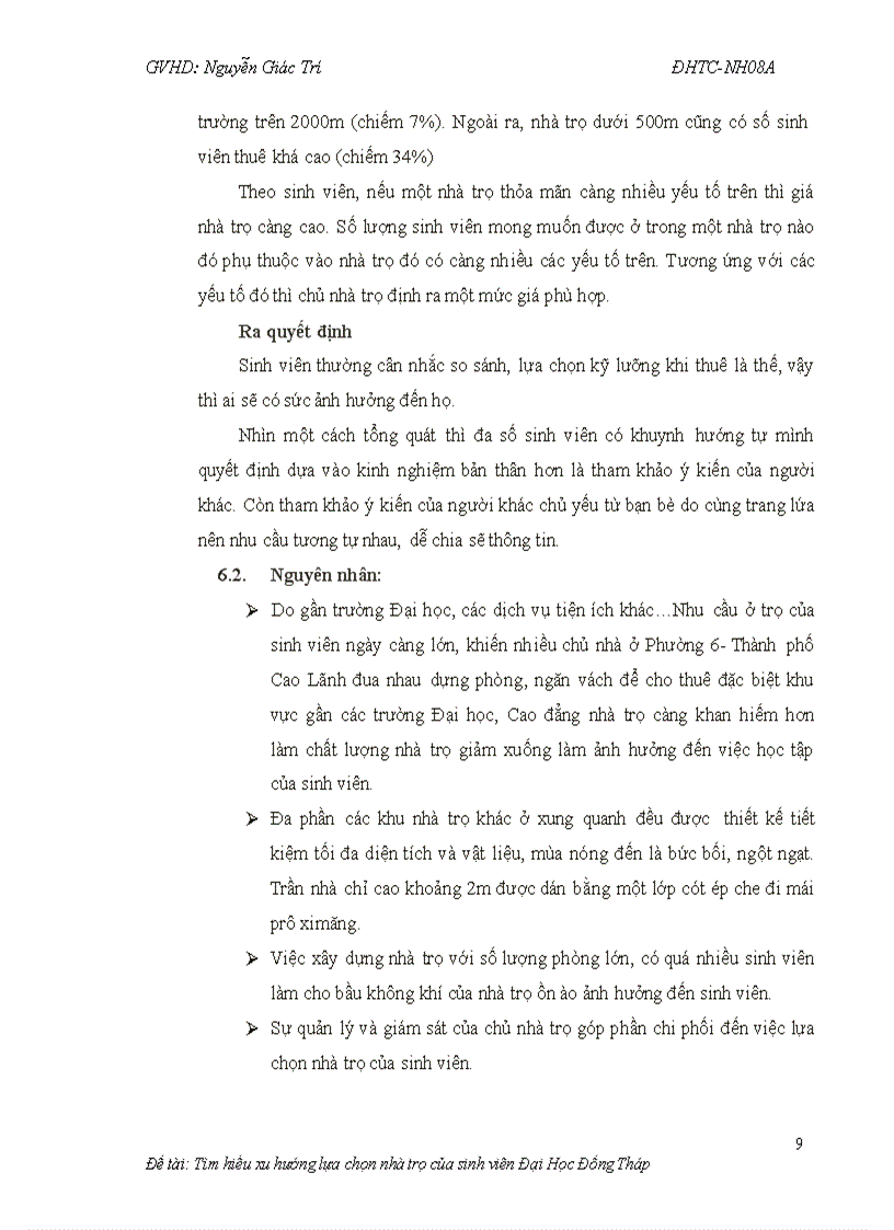 image for page Tìm hiểu xu hướng lựa chọn nhà trọ của sinh viên đại học Đồng Tháp