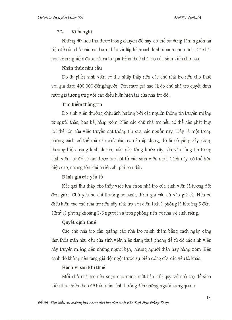 image for page Tìm hiểu xu hướng lựa chọn nhà trọ của sinh viên đại học Đồng Tháp