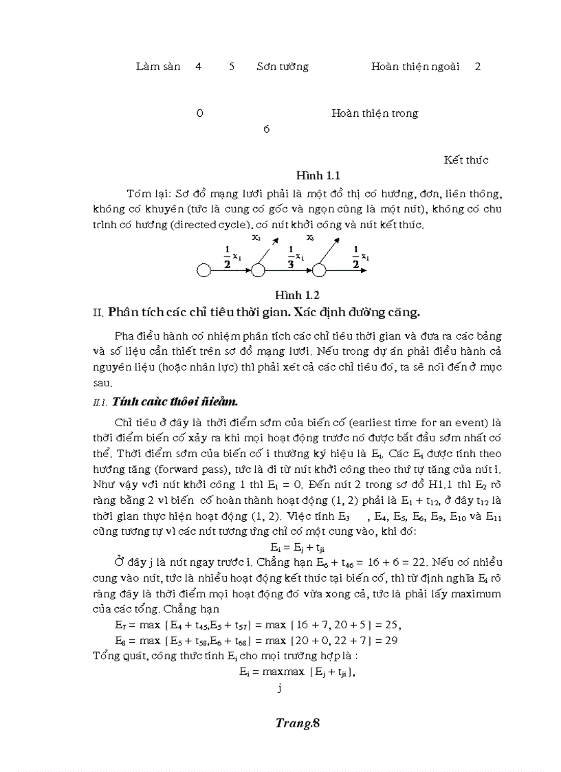 image for page Điều hành dự án bằng phương pháp PERT PCM và ứng dụng giải bài toán lập lịch thi công công trình thầy Đỗ Như An huơg dẫn 70 trang